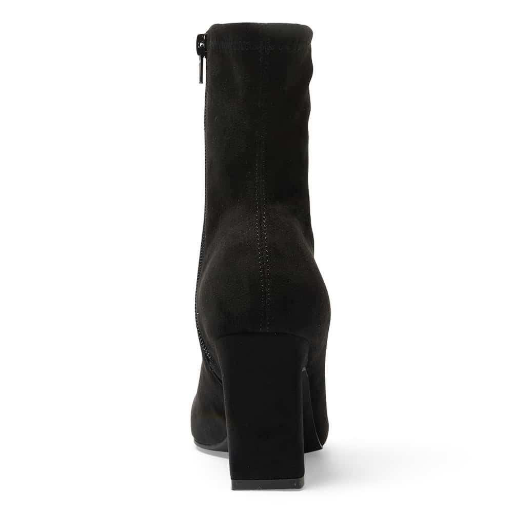 Vista Boot in Black Suede