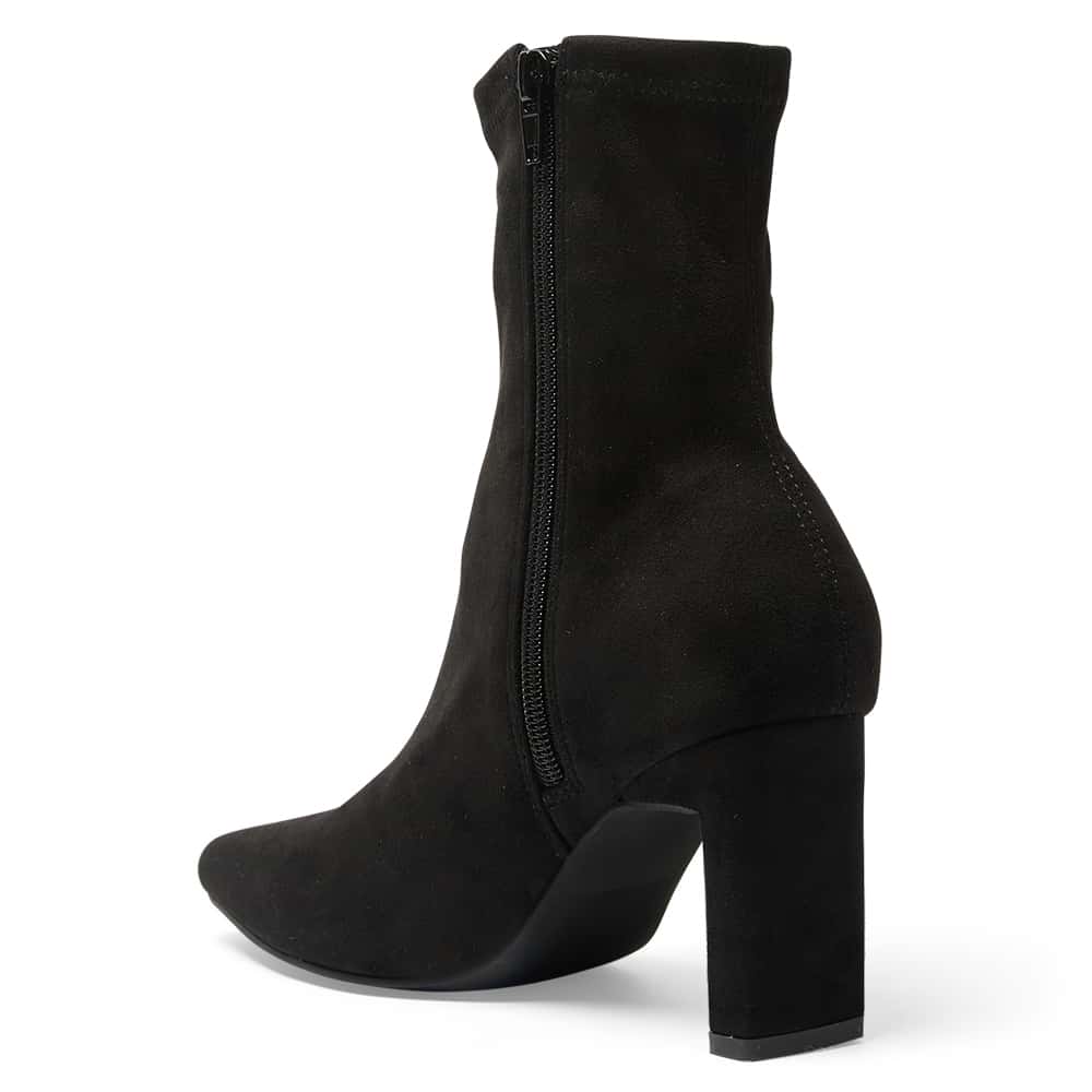 Vista Boot in Black Suede