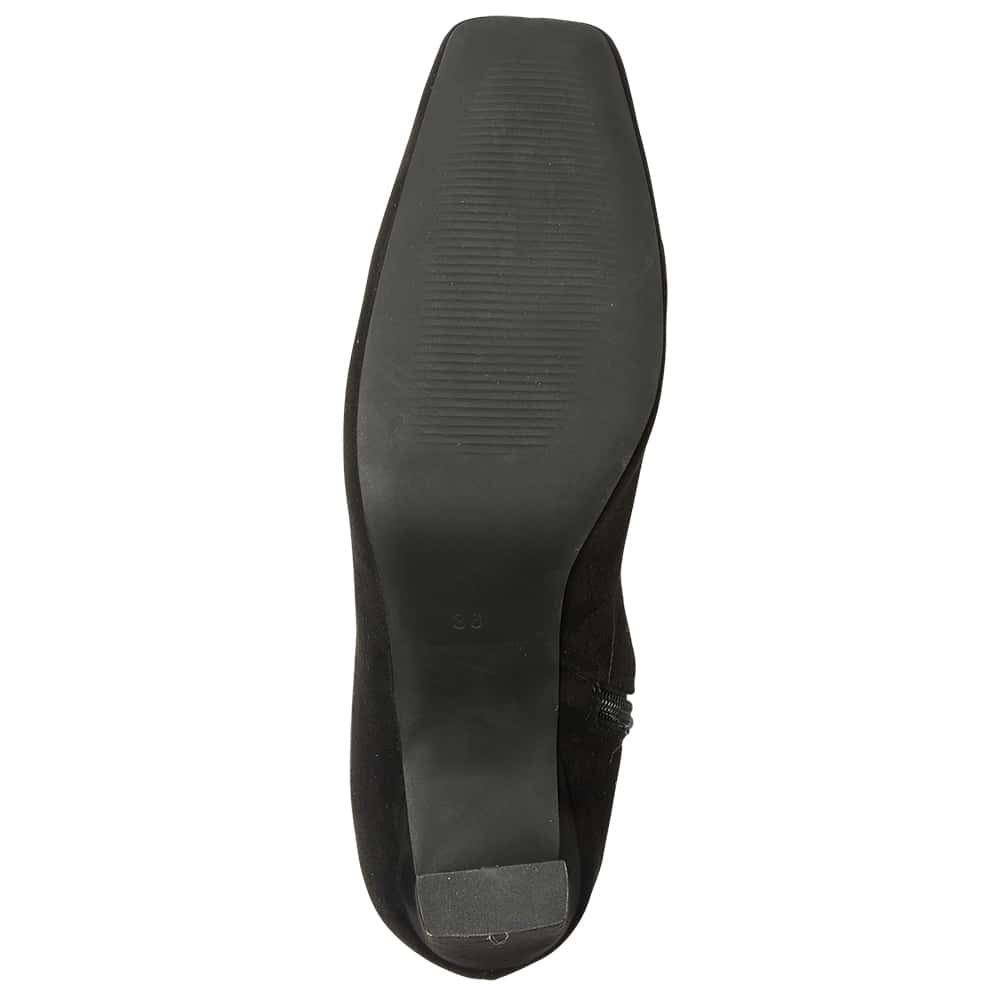 Vista Boot in Black Suede