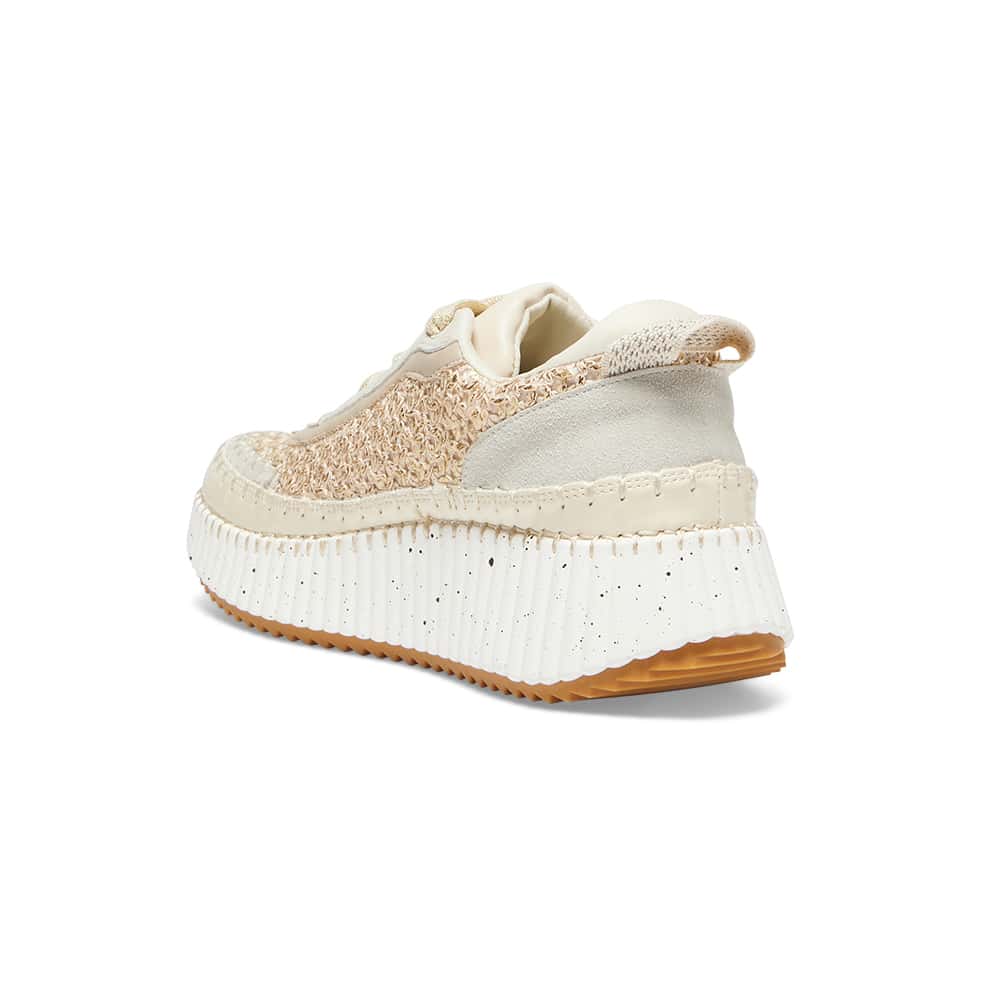 Vivid Sneaker in Gold Multi