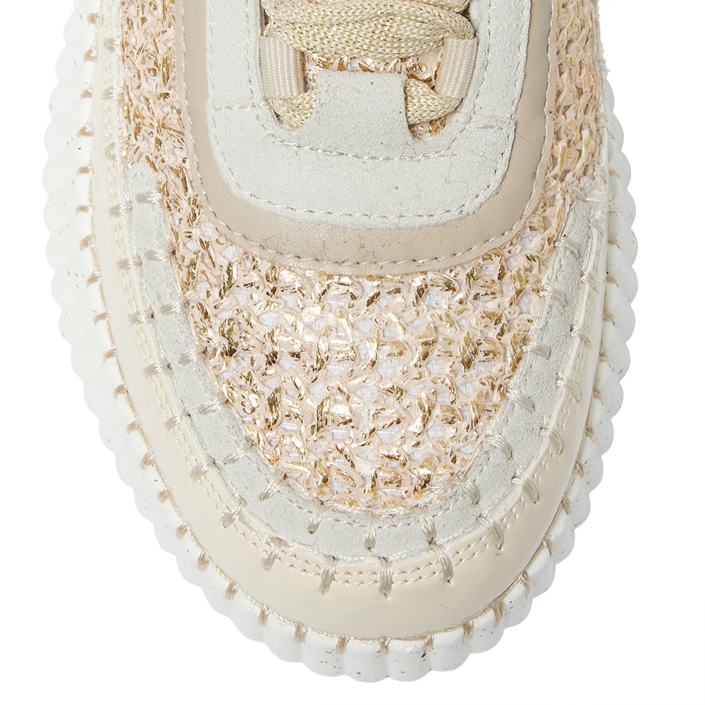 Vivid Sneaker in Gold Multi