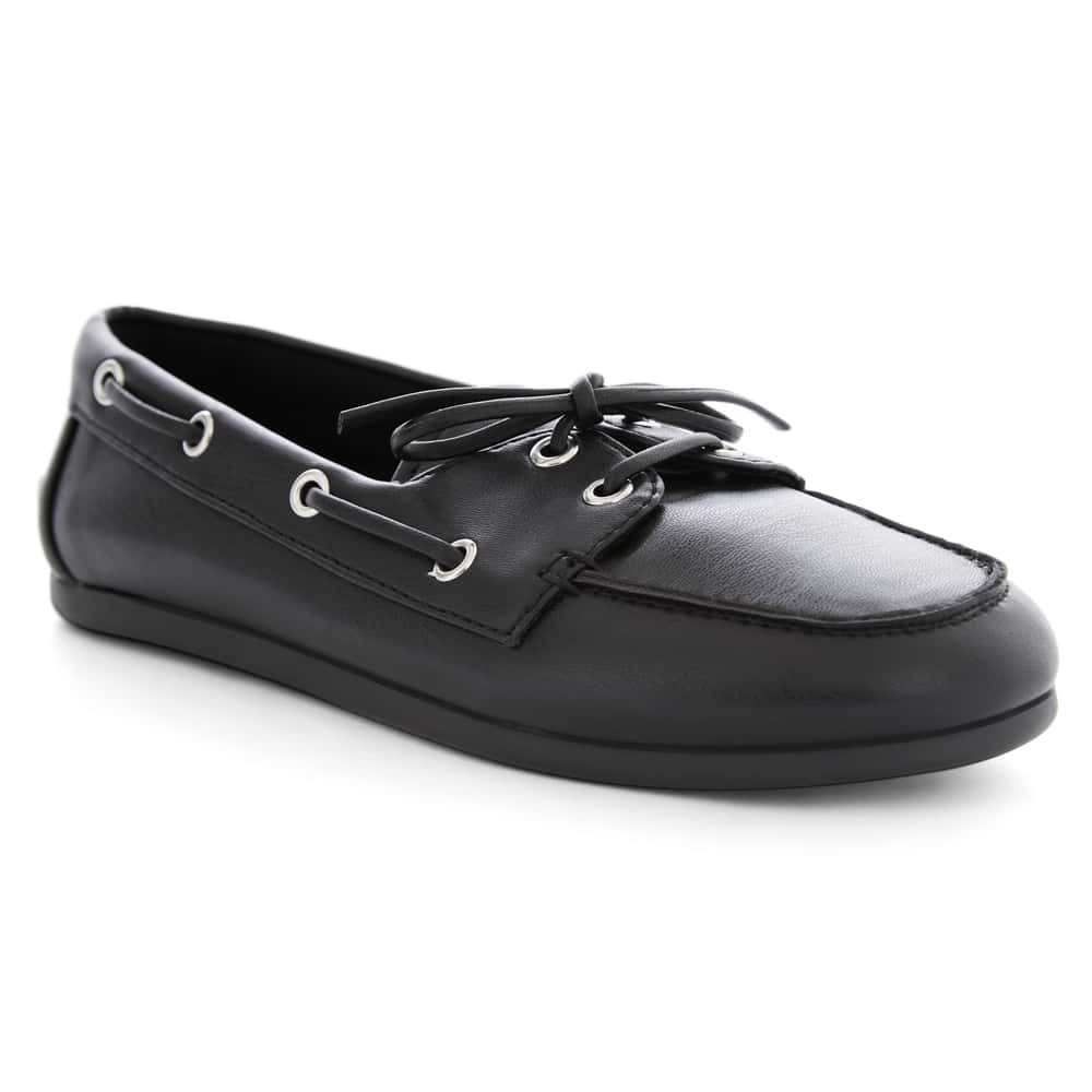 Watson Loafer in Black Smooth