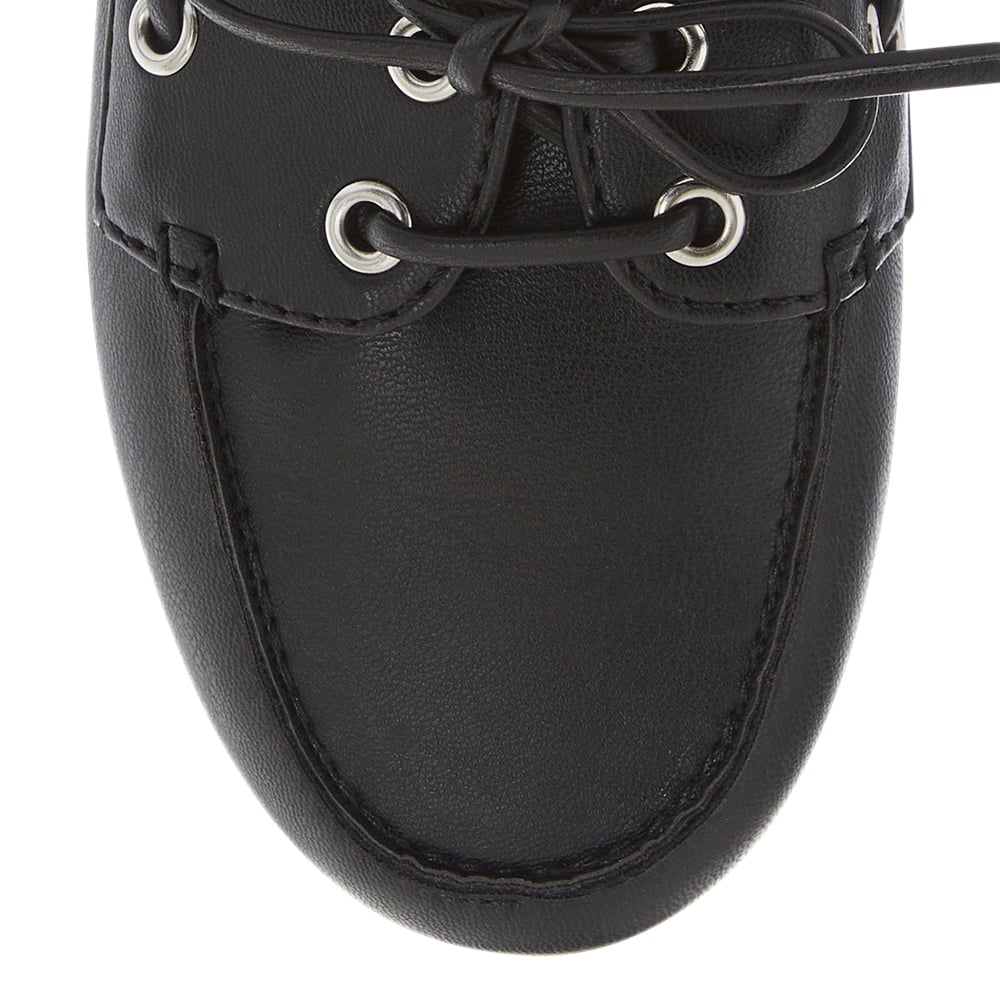 Watson Loafer in Black Smooth