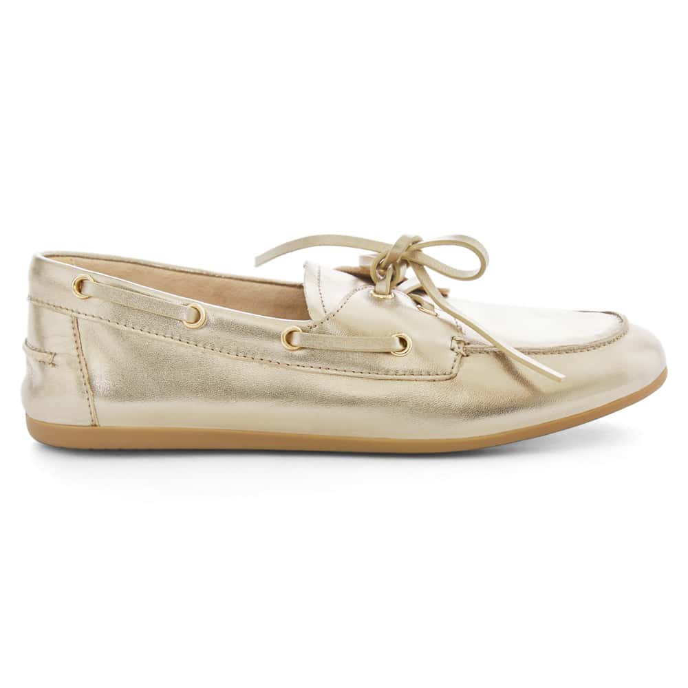 Watson Loafer in Gold Smooth Smooth