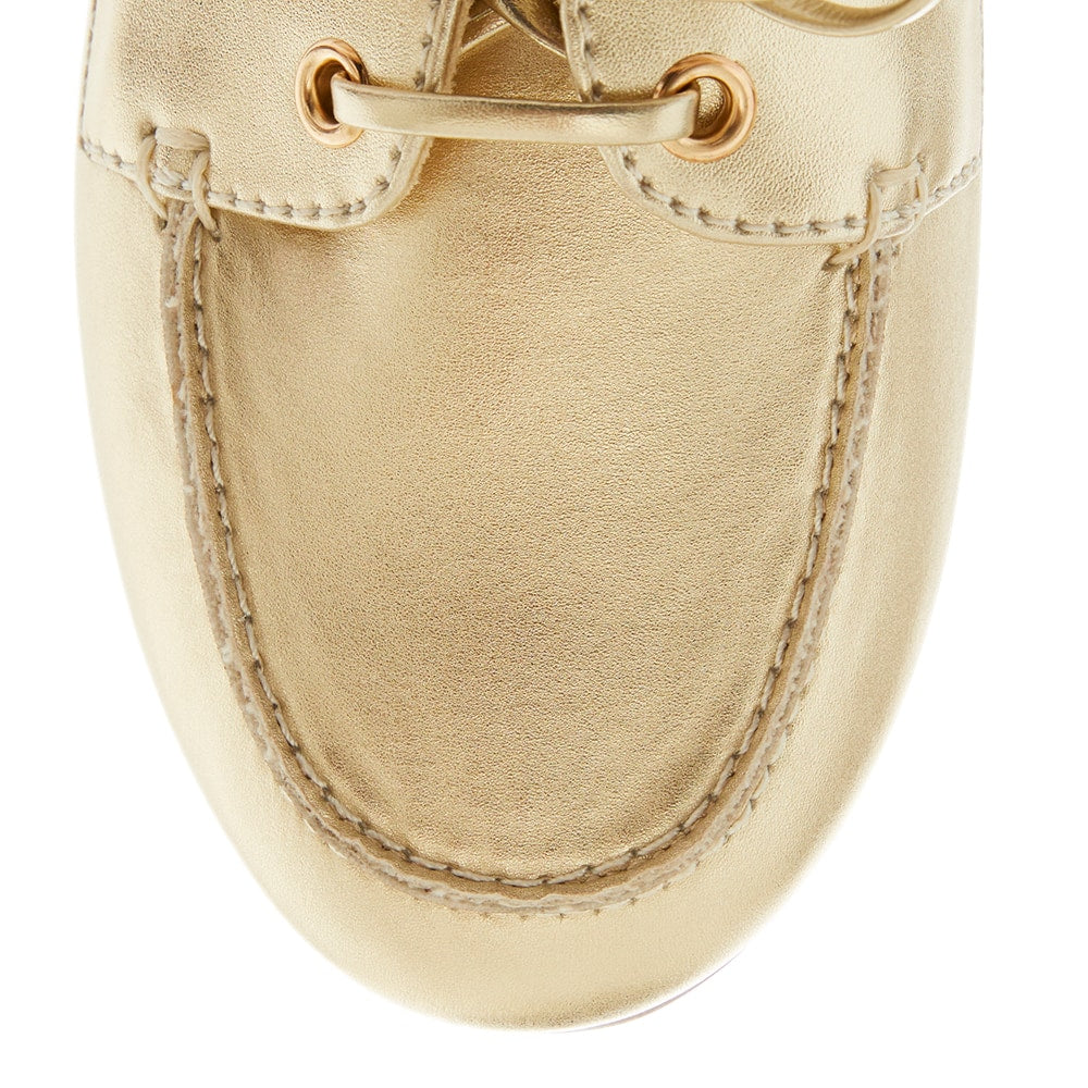 Watson Loafer in Gold Smooth Smooth