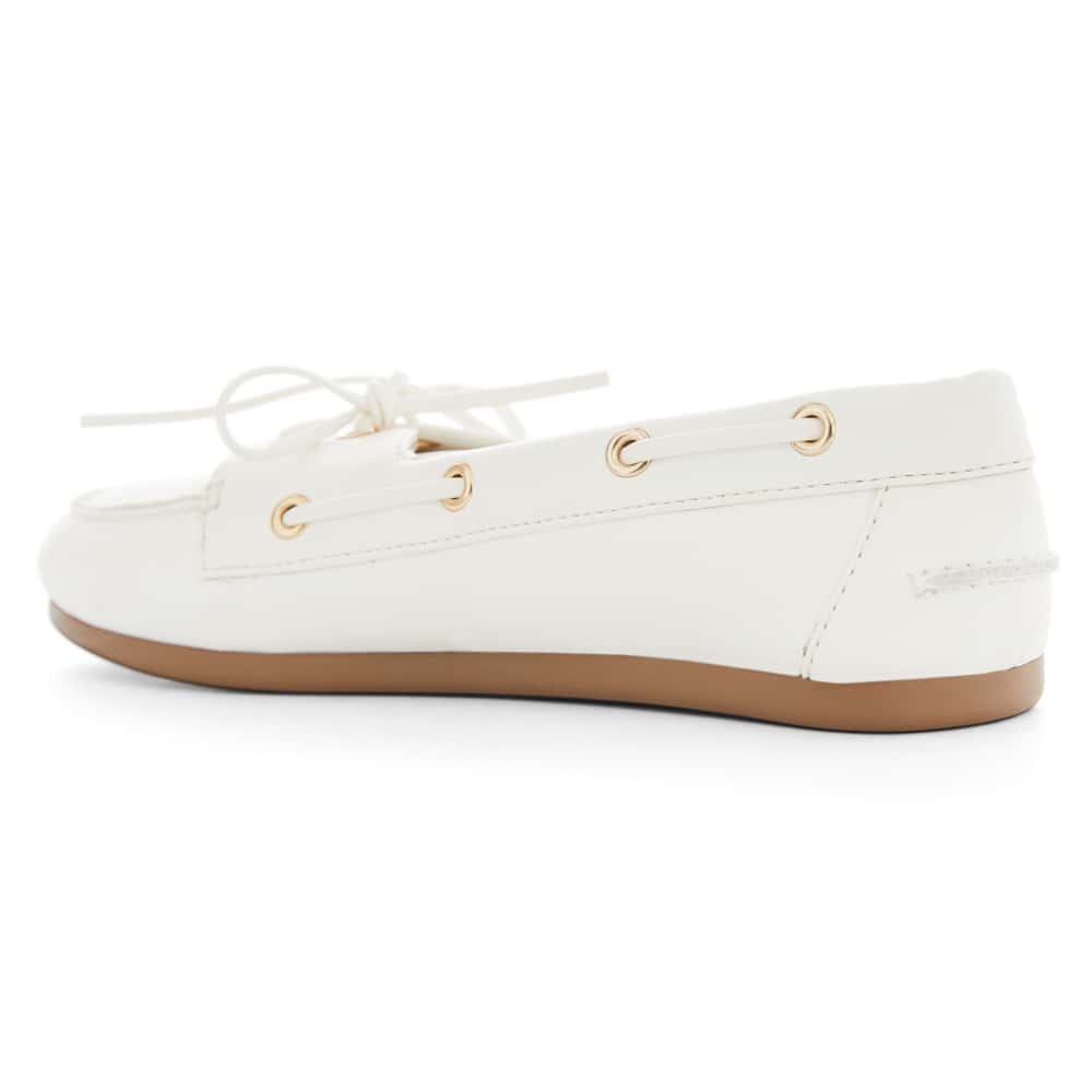 Watson Loafer in White Smooth