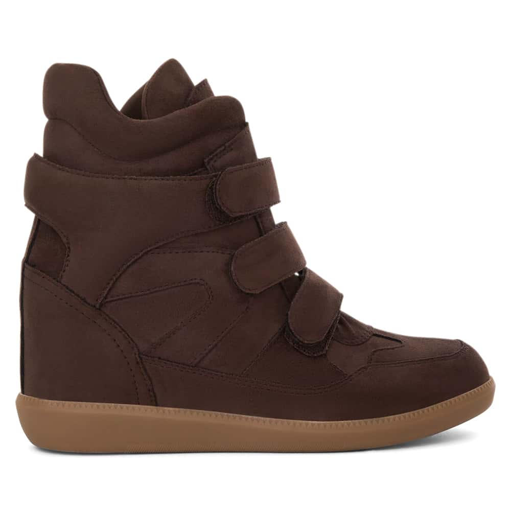 Willow Sneaker in Chocolate  Micro