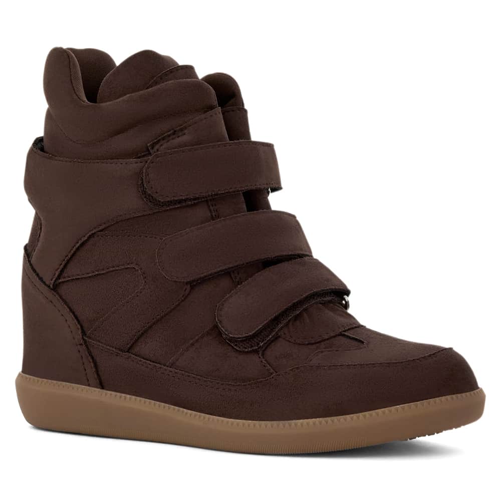 Willow Sneaker in Chocolate  Micro