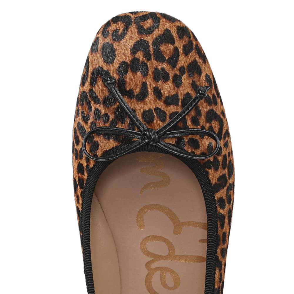 Alie Ballet Flat in Brown Multi Leather