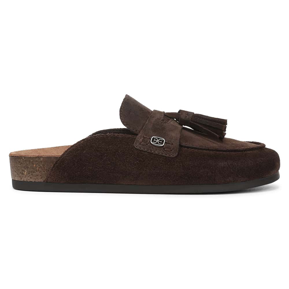 Astrid Loafer in Espresso Bean Suede