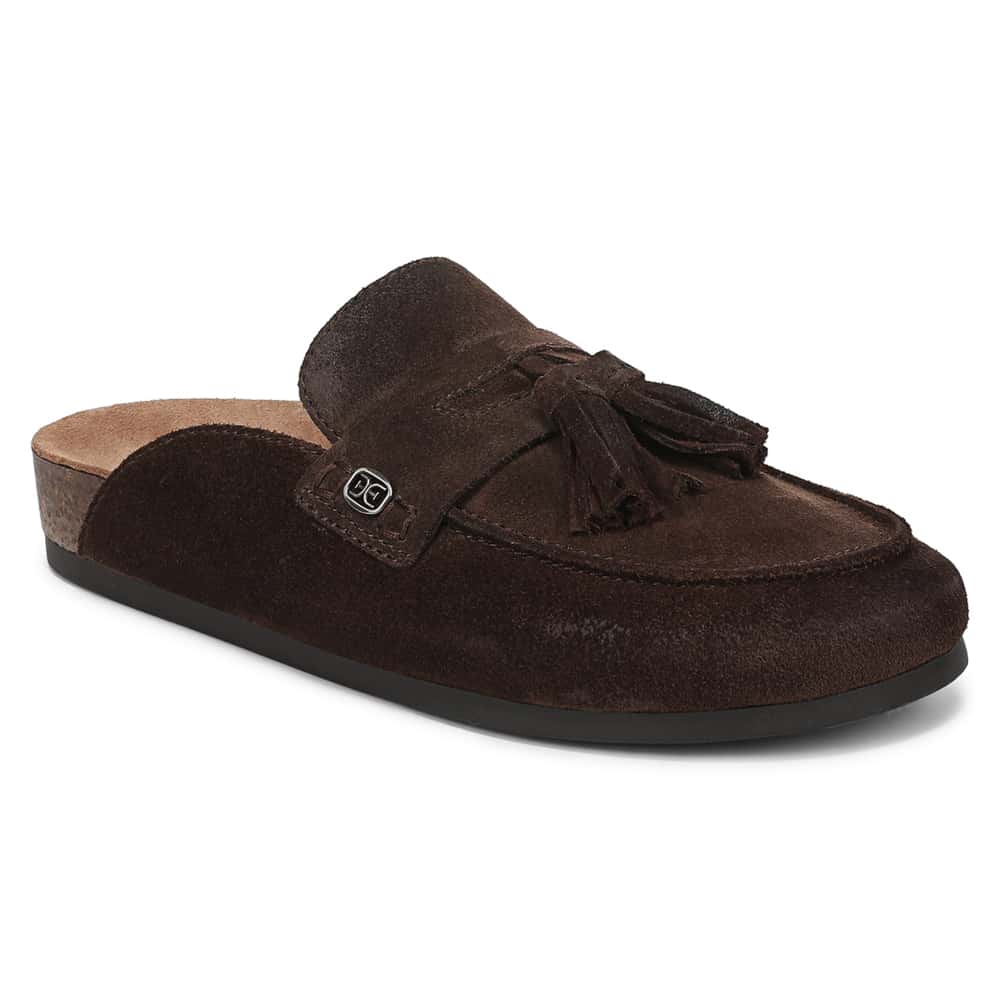 Astrid Loafer in Espresso Bean Suede