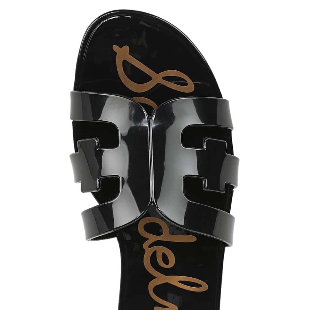 Bay Slide in Black Jelly Jelly