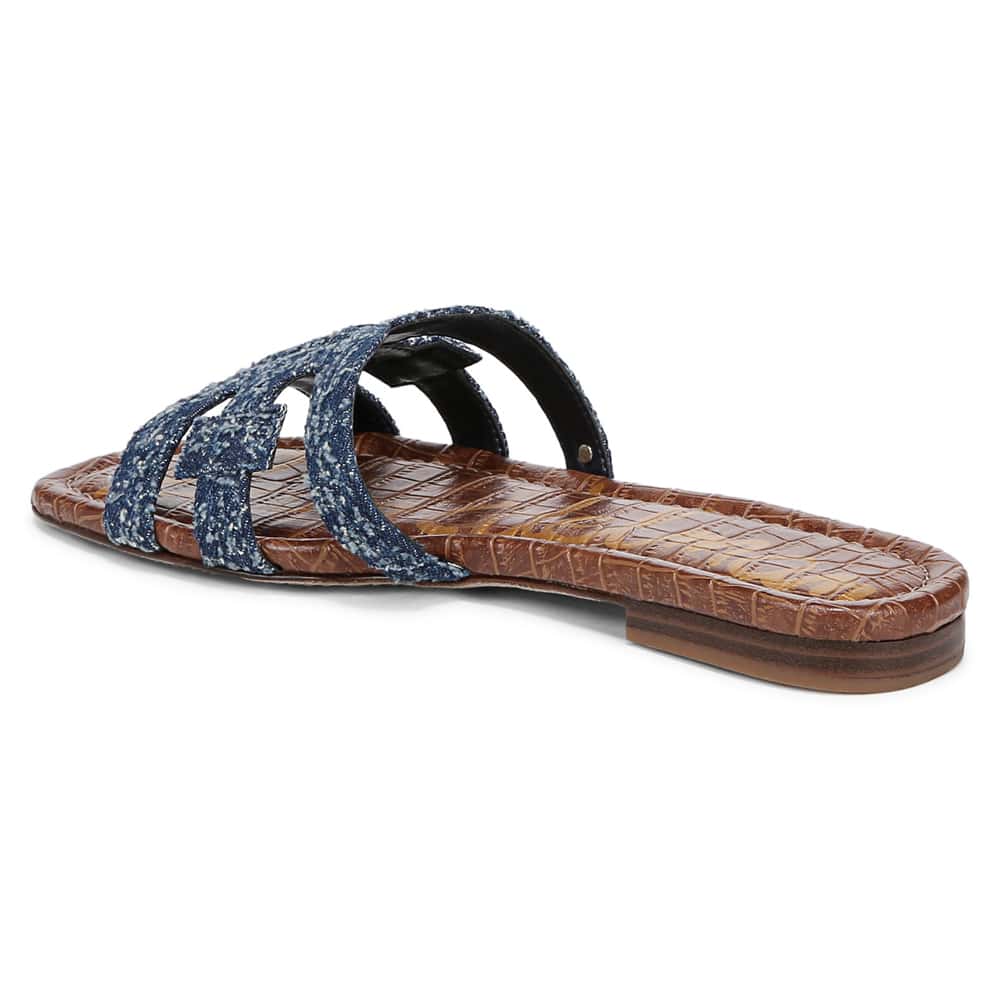 Bay Slide in Navy Fabric