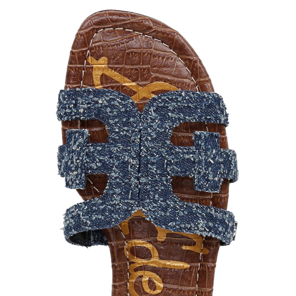 Bay Slide in Navy Fabric
