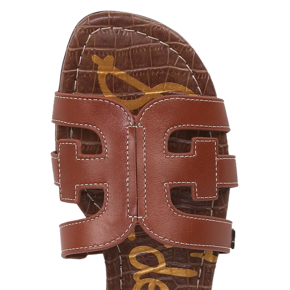 Bay Slide in Stable Brown Glove Leather