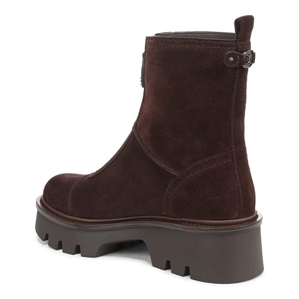 Cooper Boot in CafÉ Noir Suede Suede