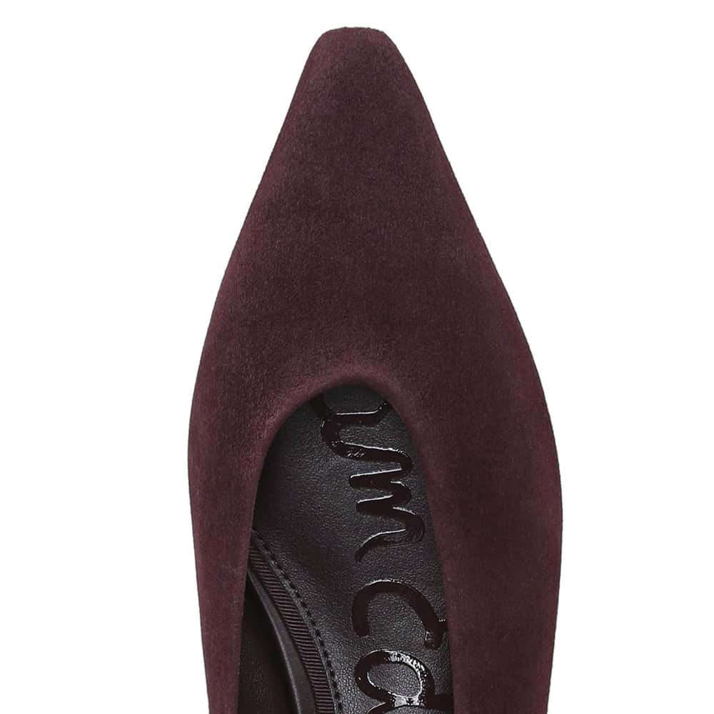 Emory Ballet Flat in Cafe Noir Suede