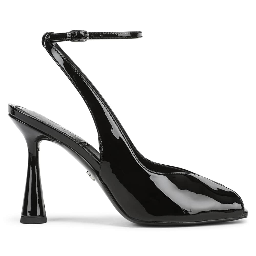 Esme Heel in Black Patent