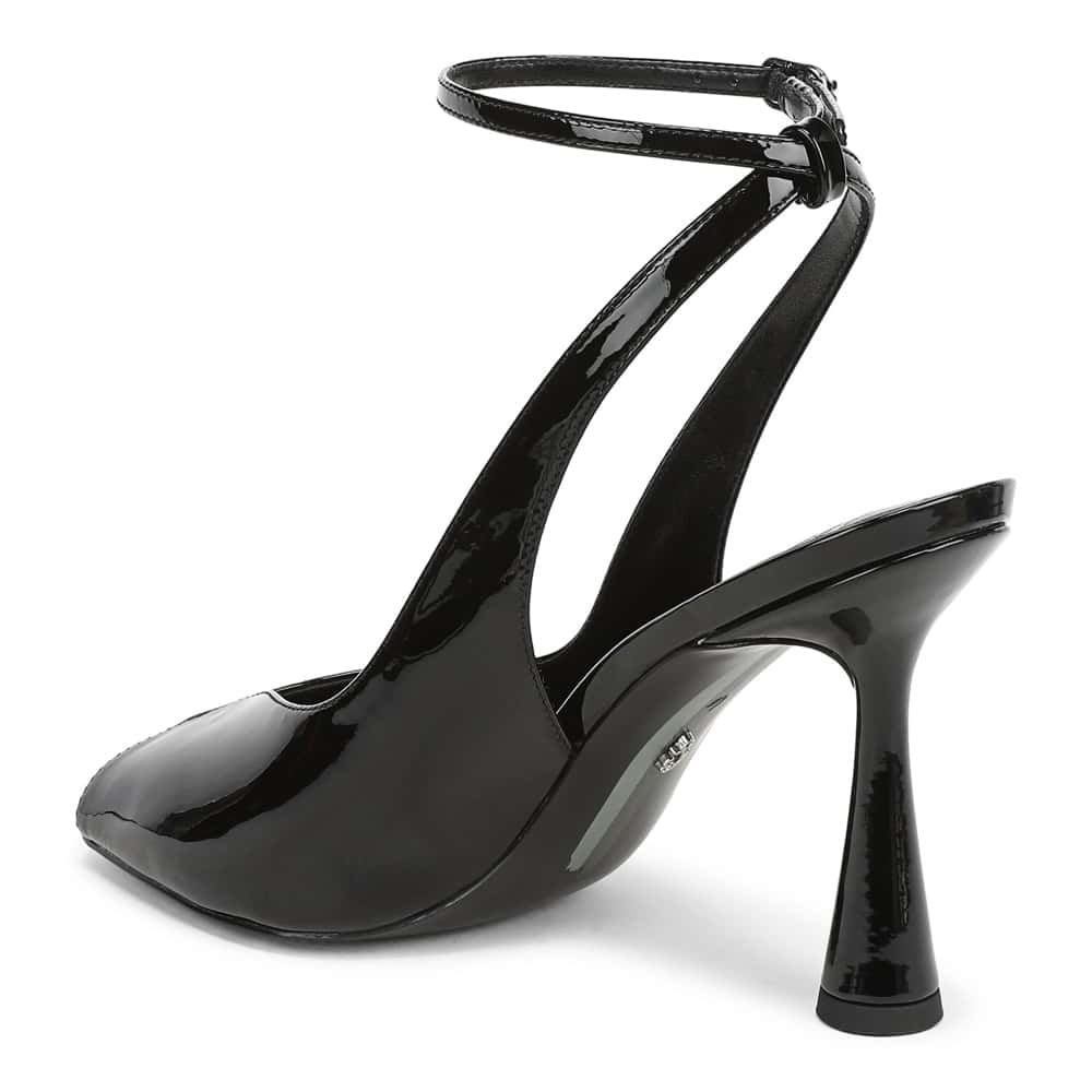 Esme Heel in Black Patent