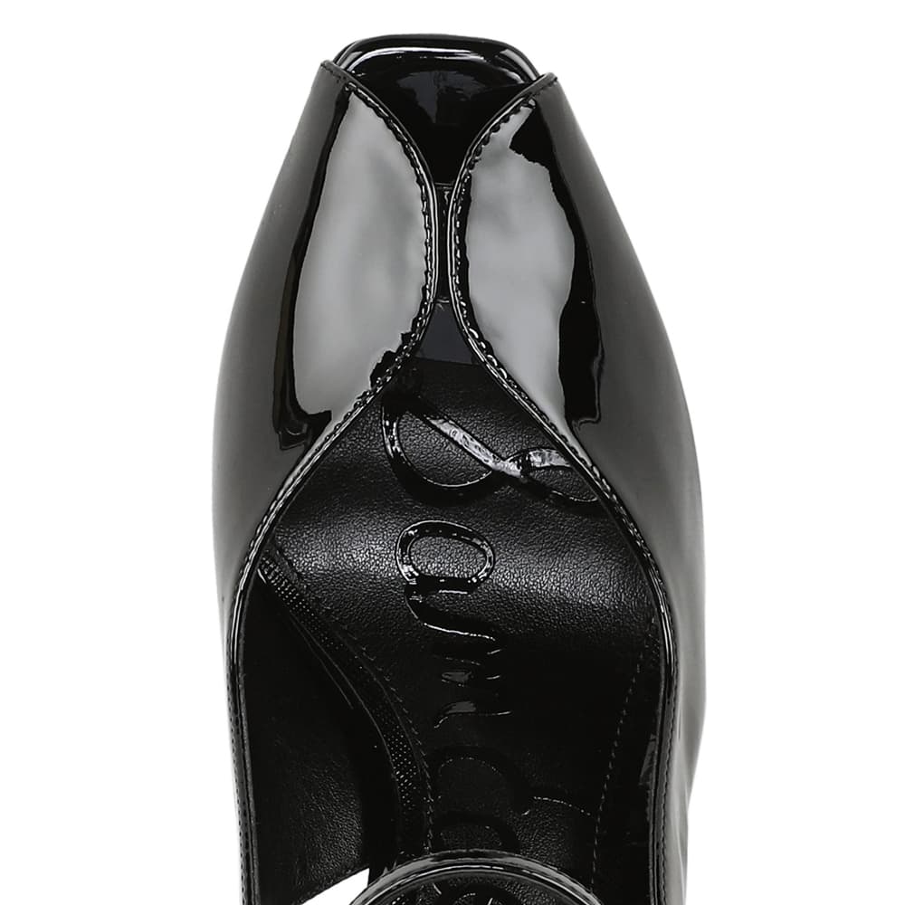 Esme Heel in Black Patent