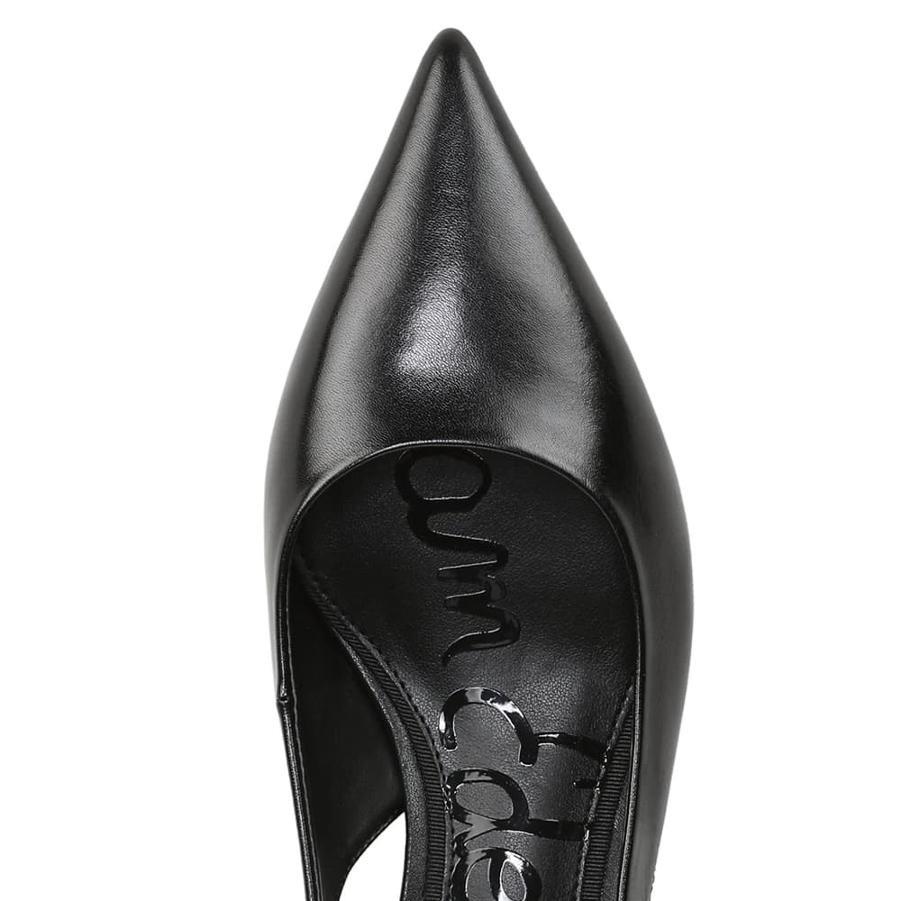 Finch Pumps in Black Leather