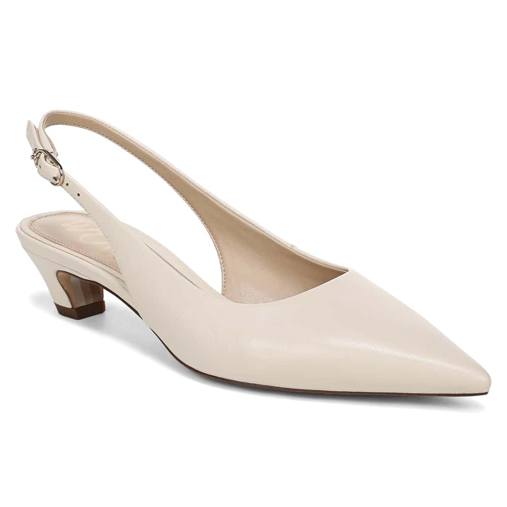 Finch Pumps in Modern Ivory Glove Leather