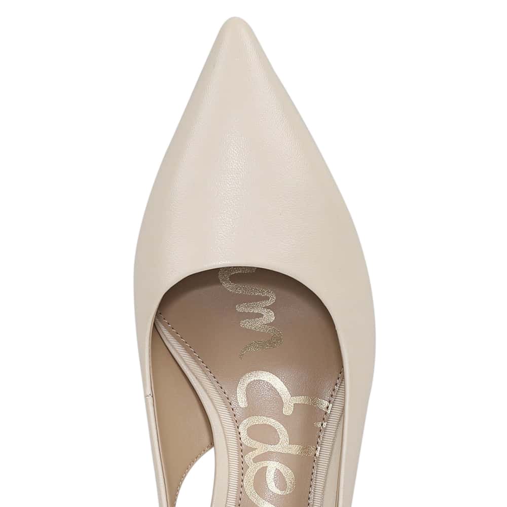 Finch Pumps in Modern Ivory Glove Leather