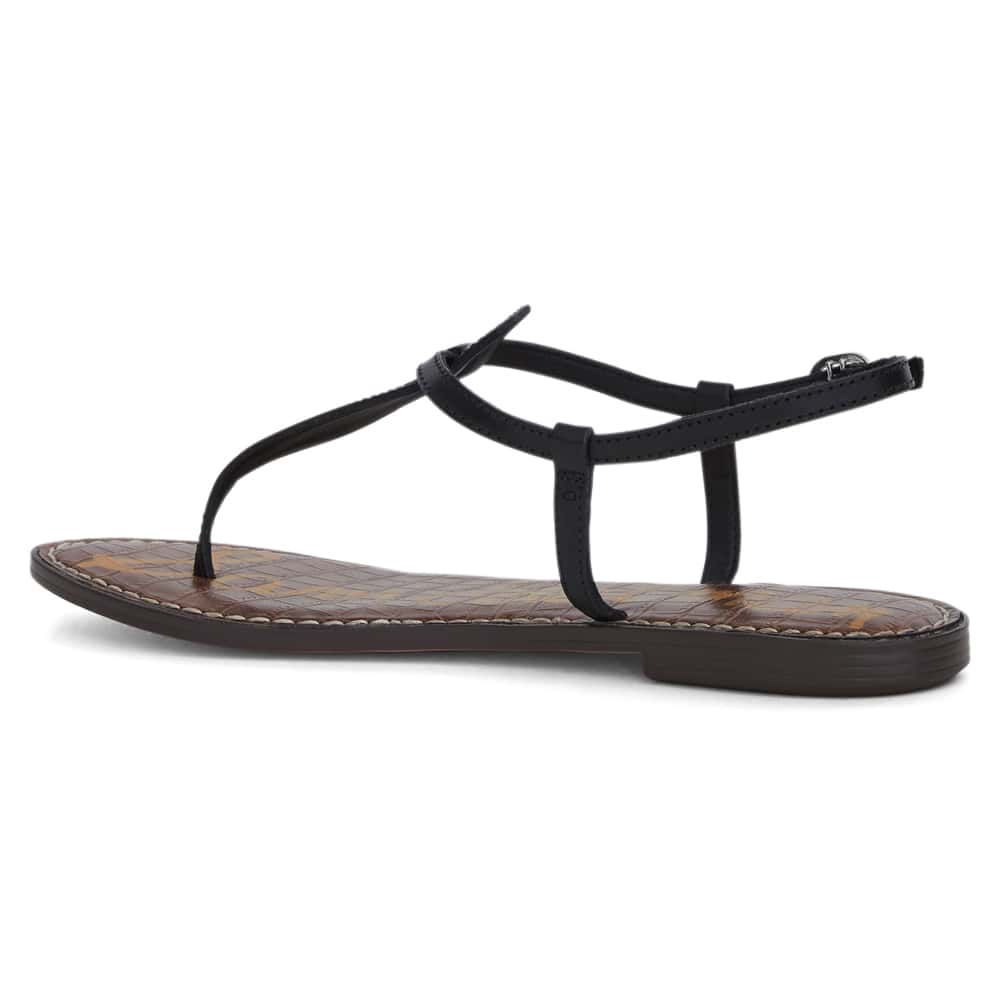 Gigi Sandal in Black Leather