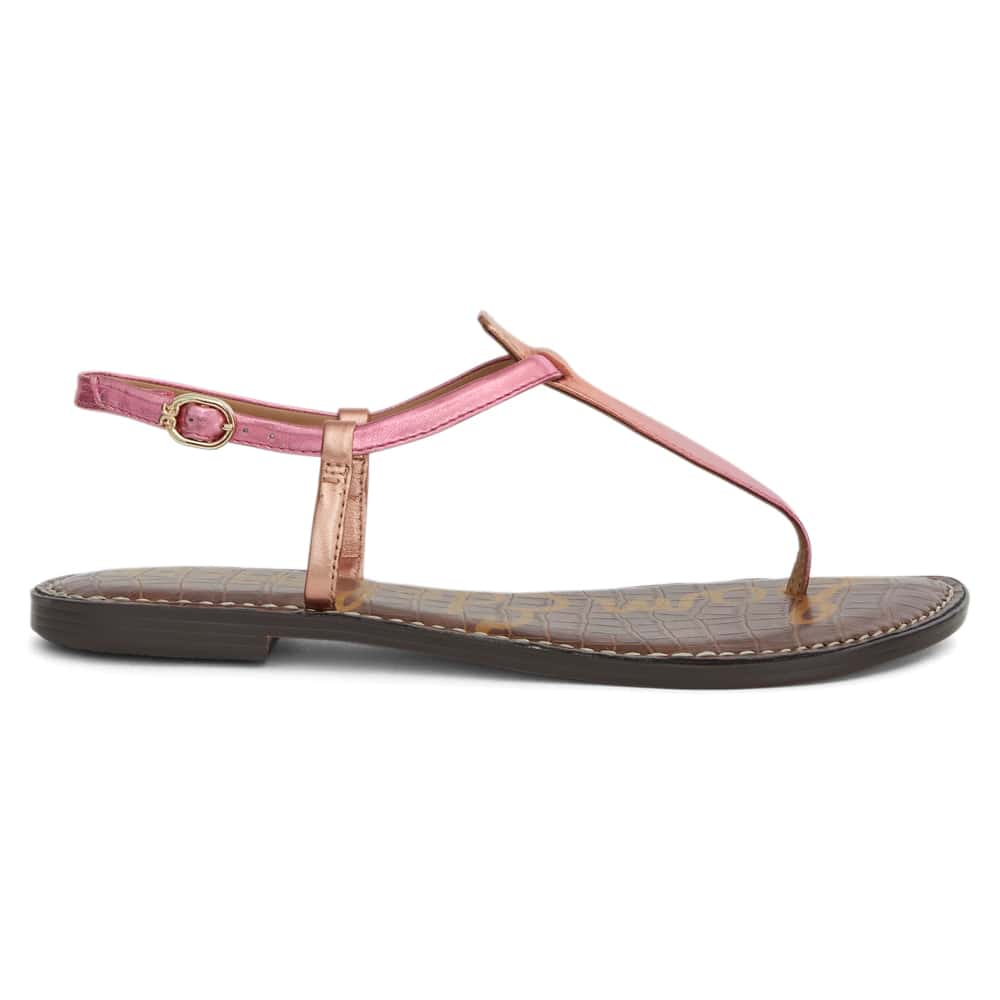 Gigi Sandal in Sunrise Multi Metallic Lizard