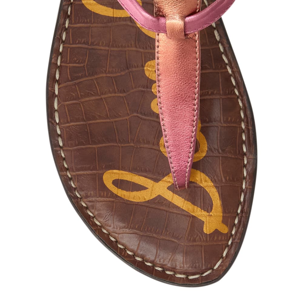 Gigi Sandal in Sunrise Multi Metallic Lizard