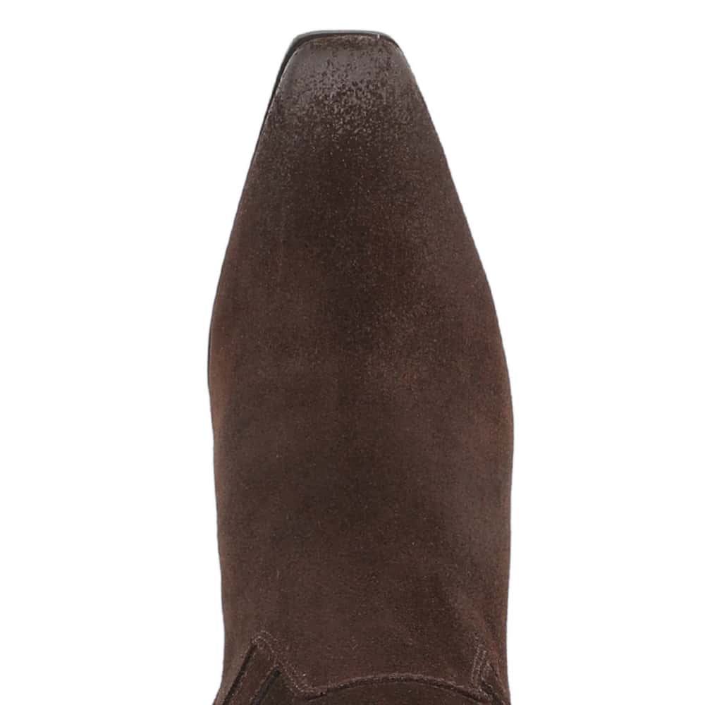 Haisley Boot in Espresso Bean Suede Suede