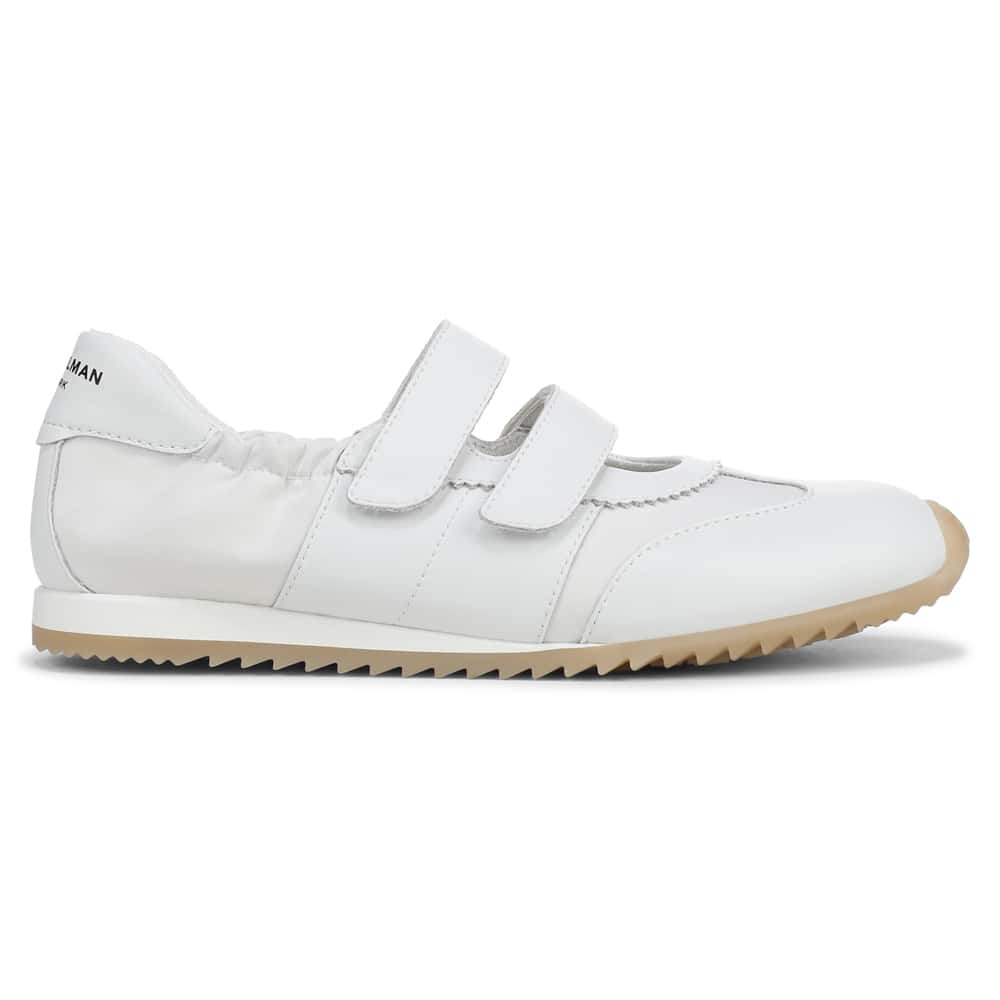 Isabella Sneaker in White Leather