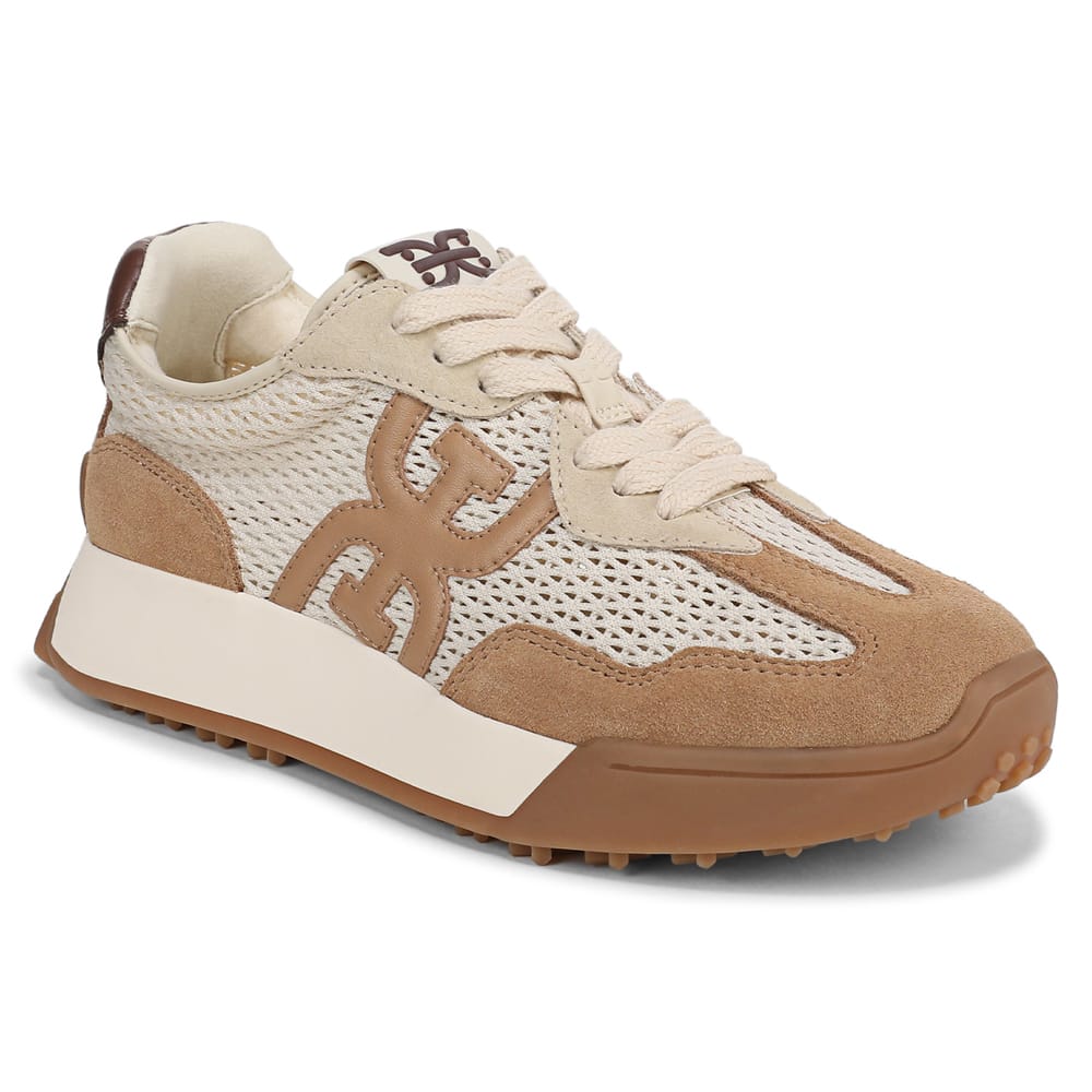Langley Sneaker in Modern Ivory/cyprus Suede Leather