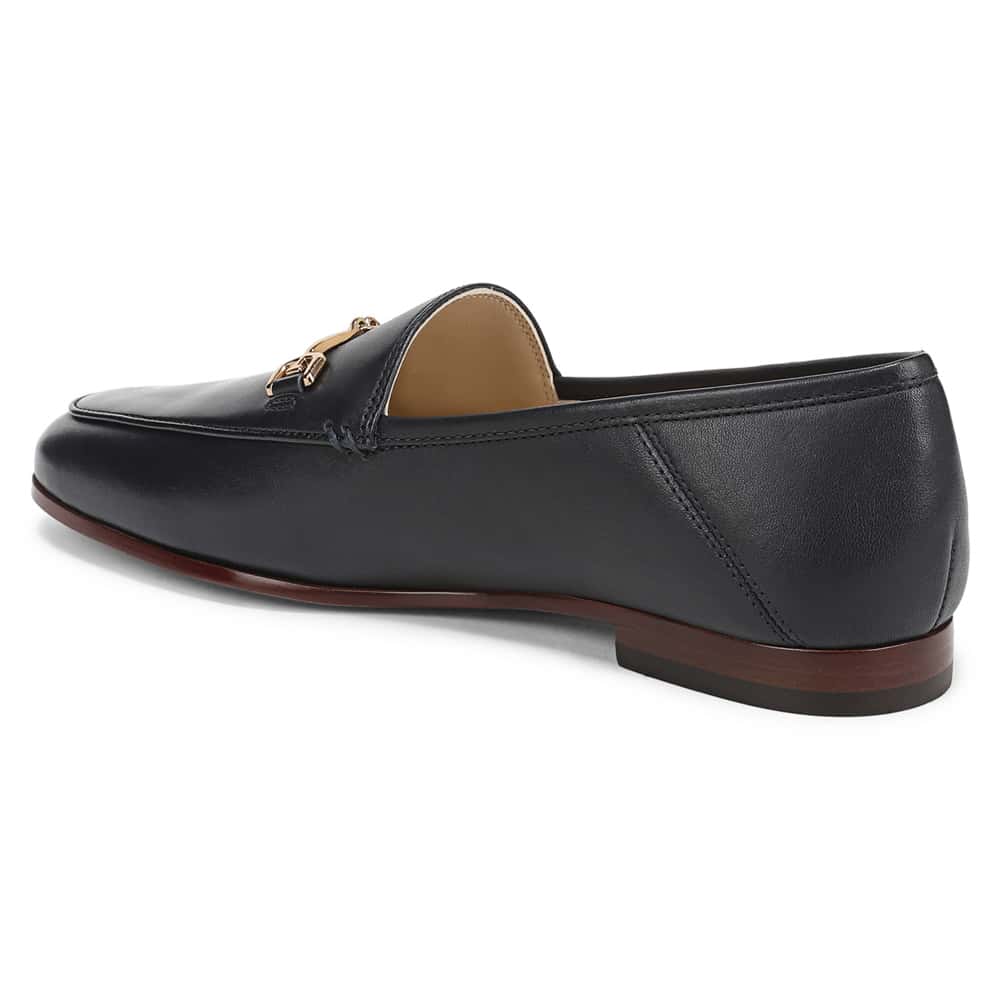 Loraine Loafer in Baltic Navy Glove Leather