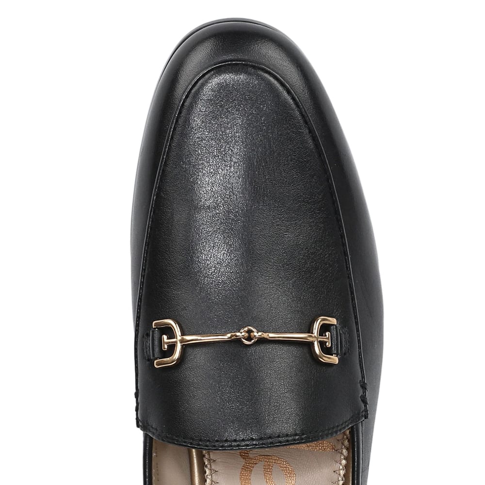 Loraine Loafer in Black Leather