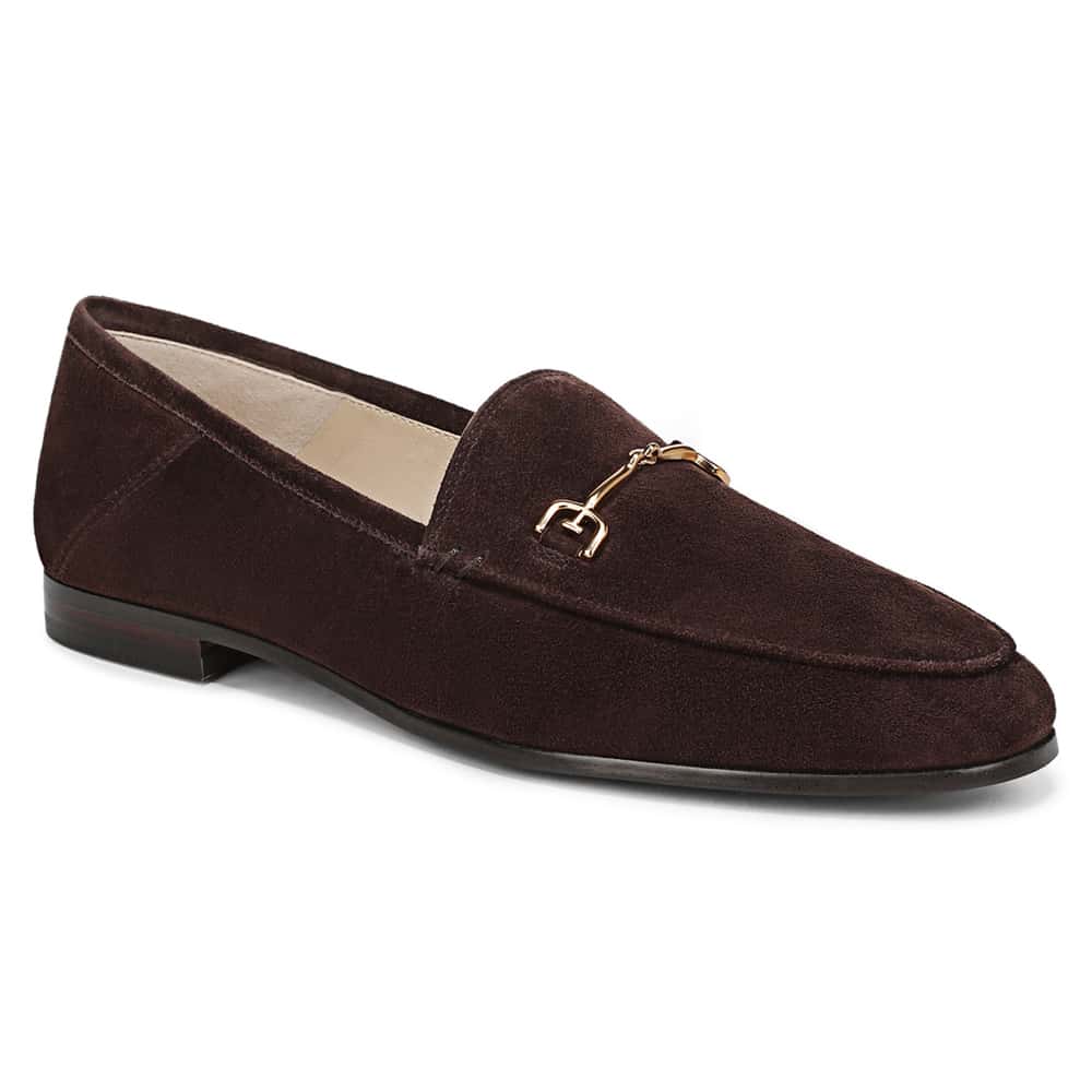Loraine Loafer in CafÉ Noir Suede Suede