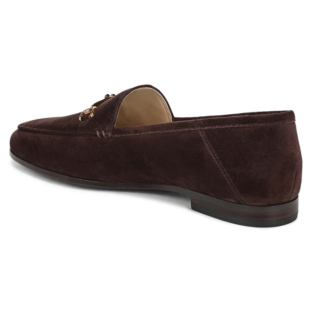 Loraine Loafer in CafÉ Noir Suede Suede
