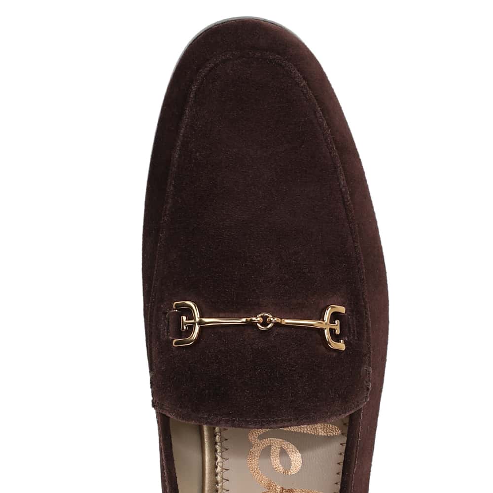 Loraine Loafer in CafÉ Noir Suede Suede