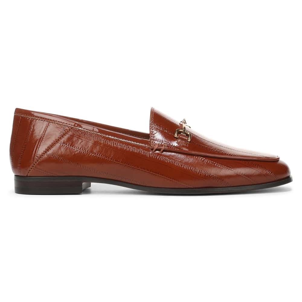 Loraine Loafer in French Cognac Glove Leather