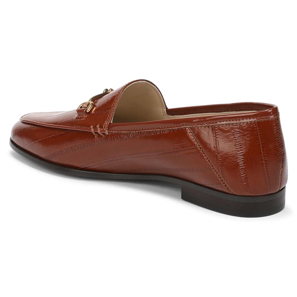 Loraine Loafer in French Cognac Glove Leather