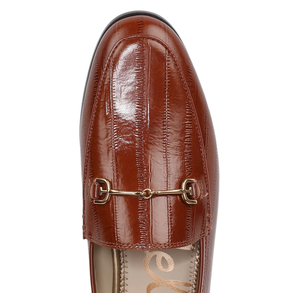 Loraine Loafer in French Cognac Glove Leather