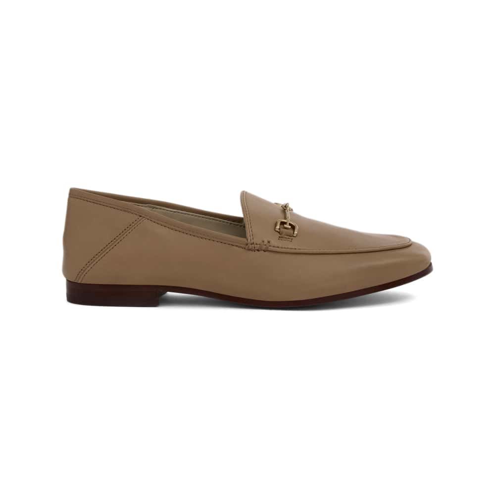 Loraine Loafer in French Sand Glove Leather