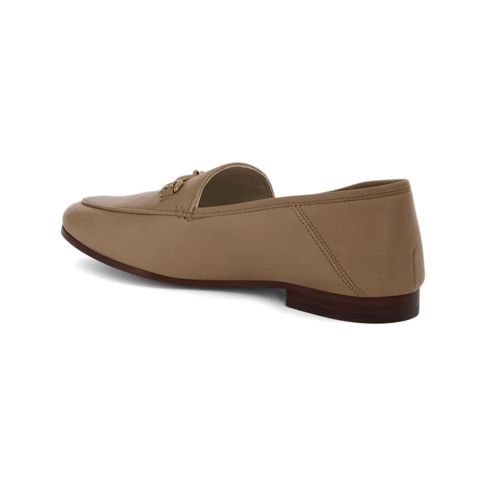 Loraine Loafer in French Sand Glove Leather