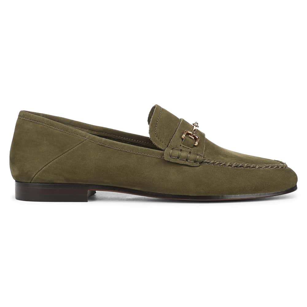Loraine Loafer in Olive Branch Suede