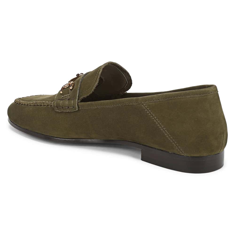 Loraine Loafer in Olive Branch Suede