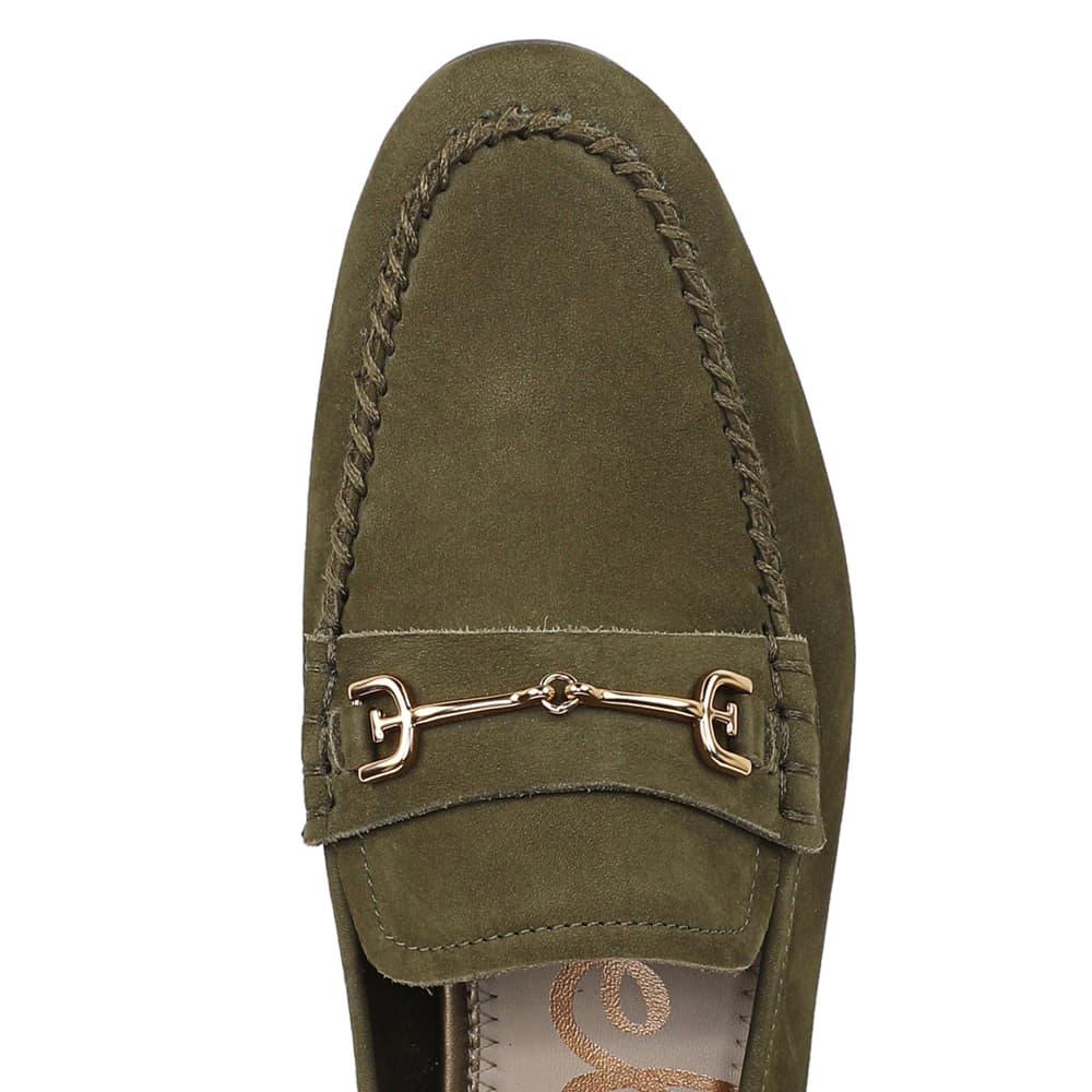 Loraine Loafer in Olive Branch Suede