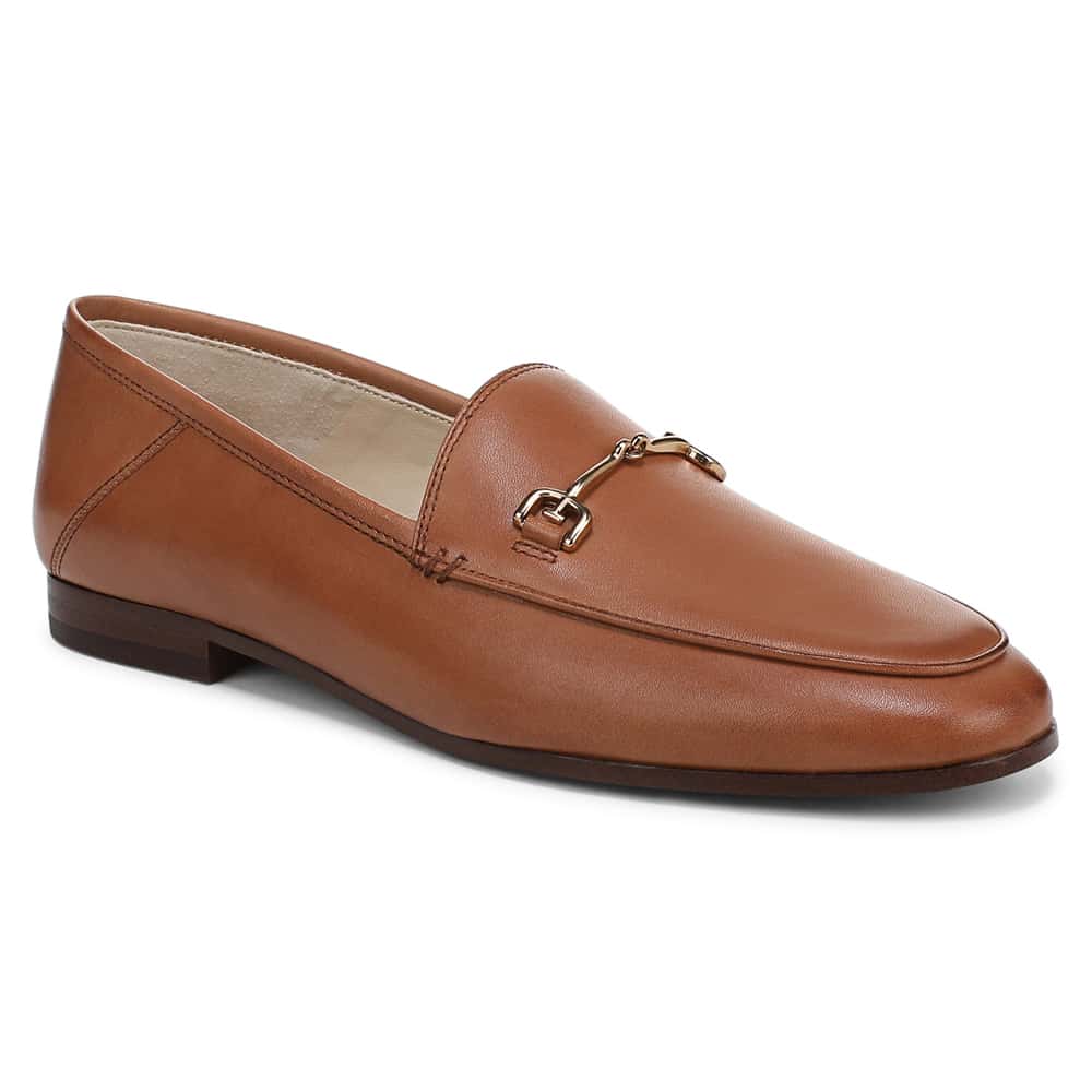 Loraine Loafer in Saddle Glove Leather