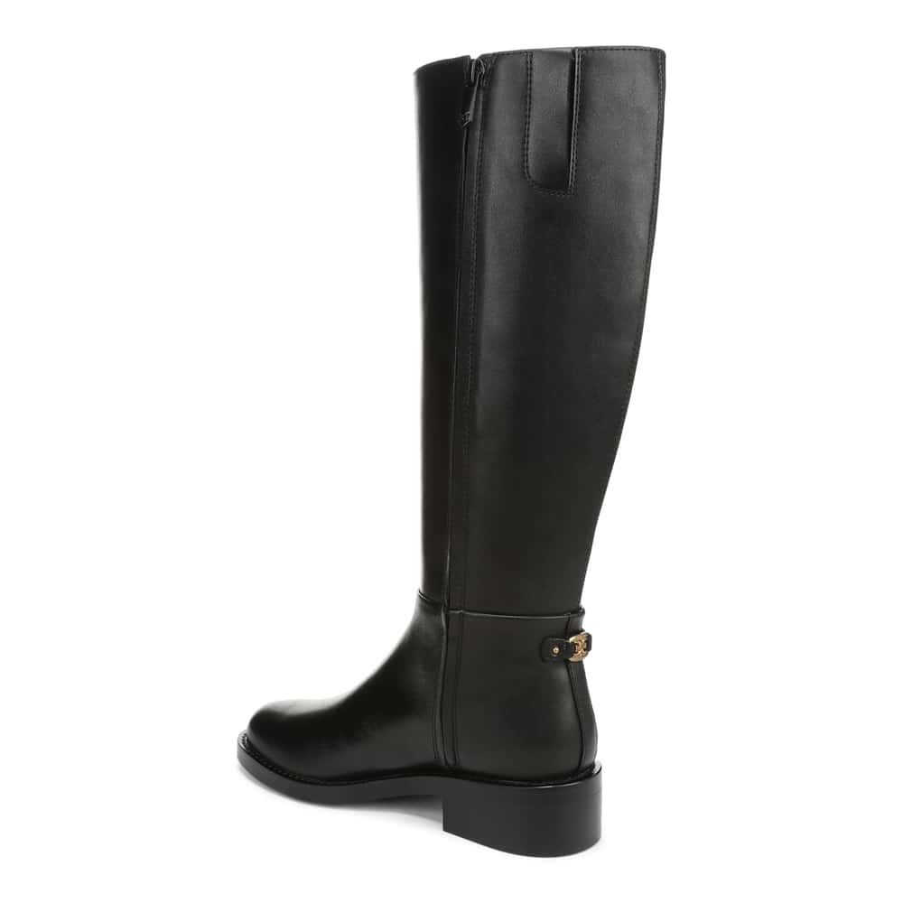 Milla Boot in Black Wc Glove Leather