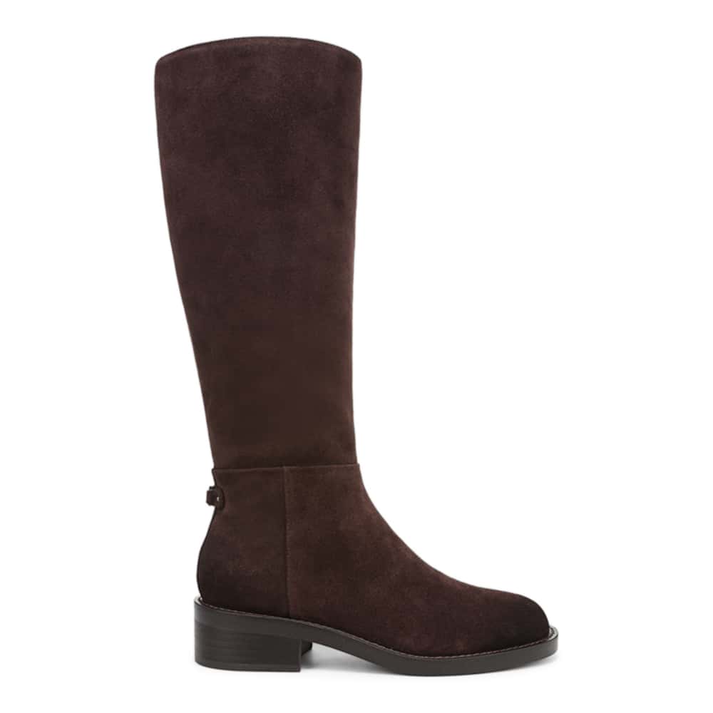 Milla Boot in CafÉ Noir Wc Suede Leather