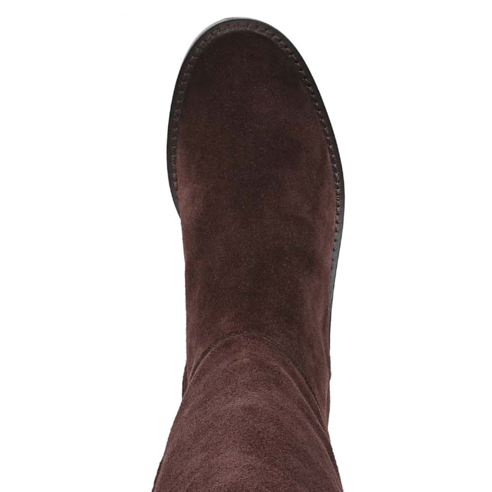 Milla Boot in CafÉ Noir Wc Suede Leather